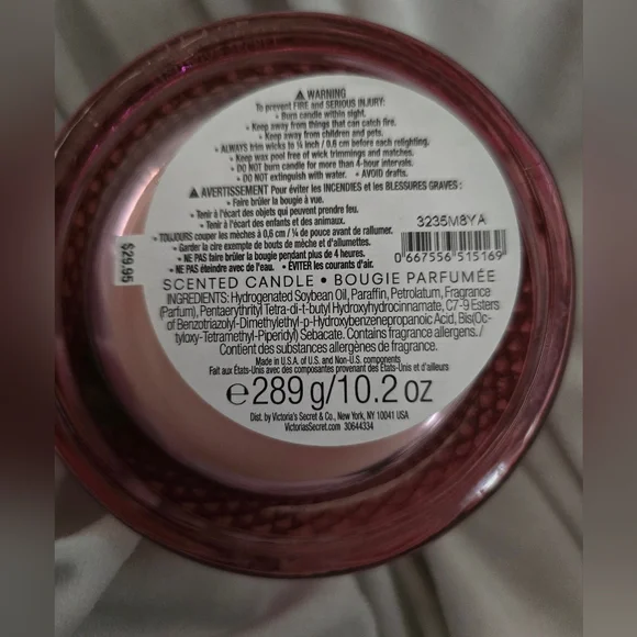 Victoria's Secret Tease Purple Candle - Picture 3 of 4